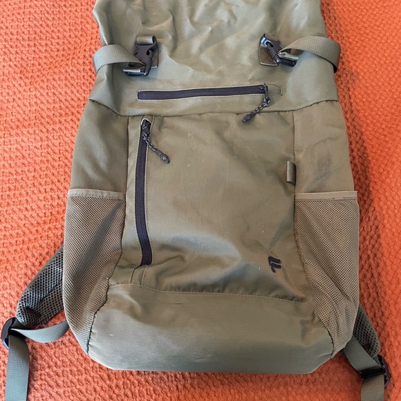 Fabletics One Backpack Olive Green - Picture 1 of 3